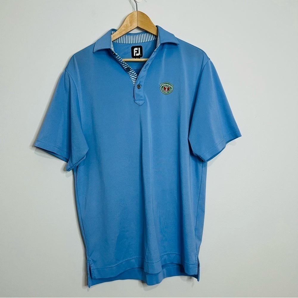 FootJoy Blue Medina Country Club Golf Polo Small